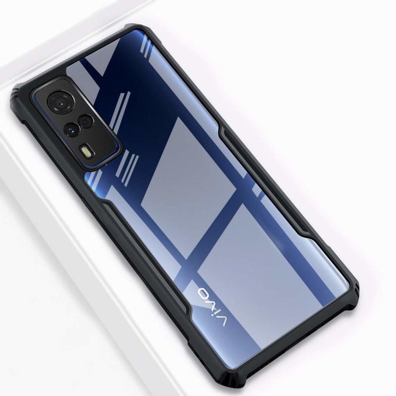 itrusto Back Cover for vivo y51A  (Transparent, 3D Case, Pack of: 1)