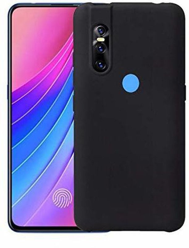 RF Mobiles Back Cover for Vivo V15  (Black, Shock Proof, Pack of: 1)