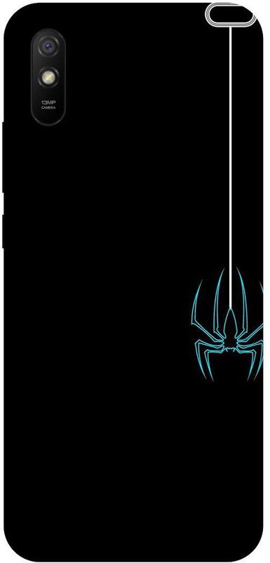 Zaplab Back Cover for Redmi 9i  (Black, Hard Case, Pack of: 1)
