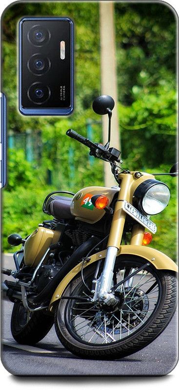 KEYCENT Back Cover for Vivo V23e 5G, V2126 BIKE, ROYAL ENFIELD, CLASSIC, BIKE  (Multicolor, Shock Proof, Pack of: 1)