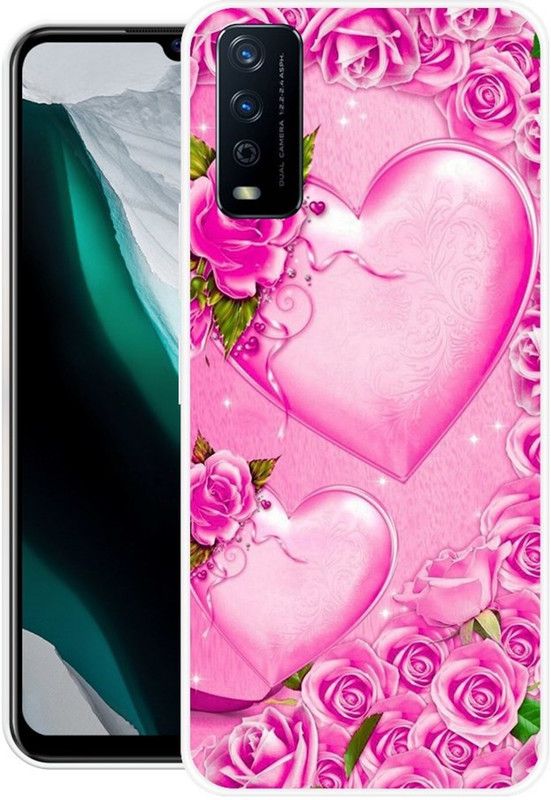 DESILOVE Back Cover for Vivo Y30G  (Multicolor, Grip Case, Silicon, Pack of: 1)
