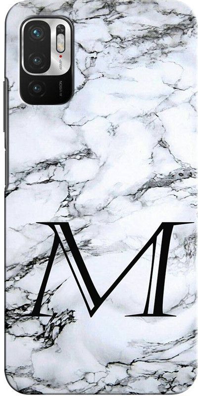 ORBIQE Back Cover for REDMI Note 10T M2103K19I M, M LETTER, M ALPHABET, DESIGN  (Multicolor, Hard Case, Pack of: 1)