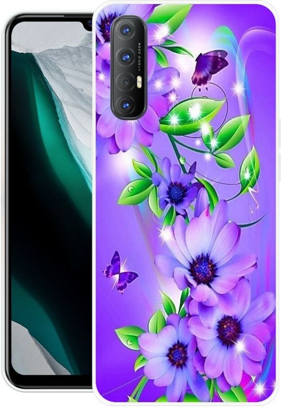 Awsale Back Cover for OPPO Reno 3Pro  (Multicolor, Flexible, Silicon)