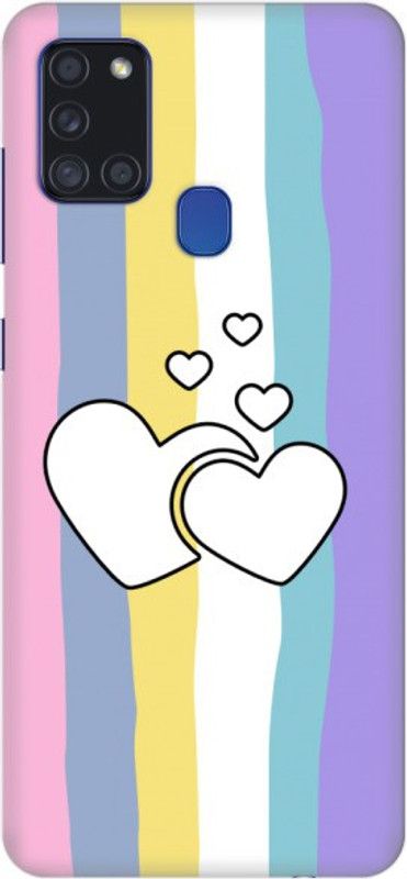 COBIERTAS Back Cover for Samsung Galaxy A21s  (Multicolor, Pack of: 1)