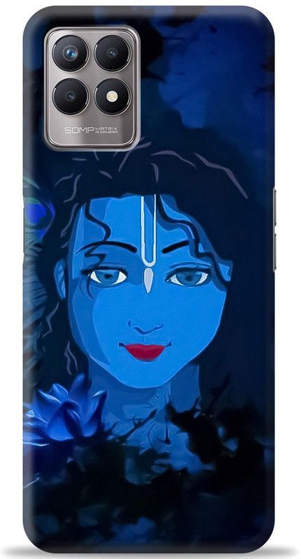 Dreamer Back Cover for Realme 8i  (Blue, Shock Proof, Pack of: 1)