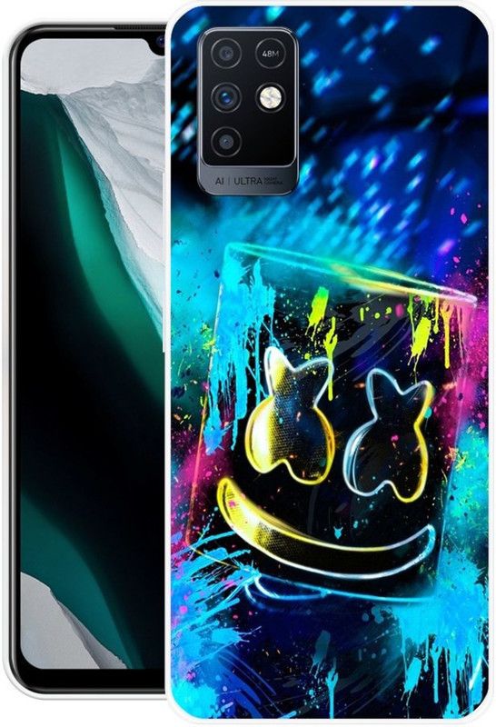 vaidik Back Cover for Infinix Note 10  (Multicolor, Dual Protection, Silicon, Pack of: 1)