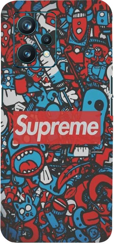 CLAXA Supreme Realme 9 Pro Plus Back Skin Guard, Supreme Mobile Skin  (Supreme Series Skin With Super matte finish)
