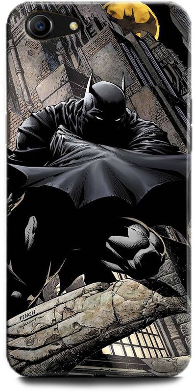 INDICRAFT Back Cover for OPPO A83, CPH1729, CPH1827 BATMAN, ARKHAM CITY, SUPERHERO, COMIC  (Multicolor, Hard Case, Pack of: 1)