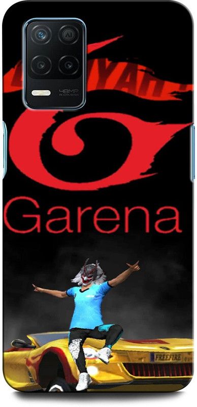 ORBIQE Back Cover for Realme Narzo 30 5G FREEFIRE, JUEGO, GUN, GARENA, FIRE, GAME  (Multicolor, Hard Case, Pack of: 1)