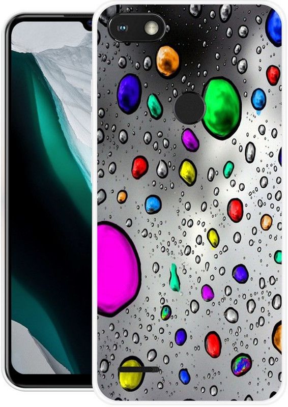 Krtagy Back Cover for Tecno Camon I sky  (Multicolor, Dual Protection, Silicon, Pack of: 1)