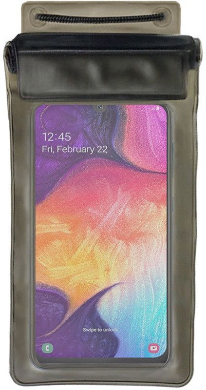 acd Pouch for Samsung Galaxy A50  (Black, Waterproof, Silicon)