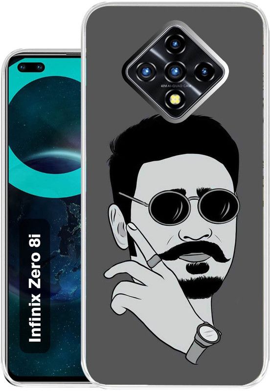 Flipkart SmartBuy Back Cover for Infinix Zero 8i  (Multicolor, Dual Protection, Silicon, Pack of: 1)