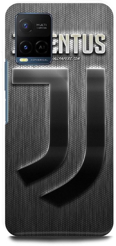 JUGGA Back Cover for Vivo Y21A, V2149, JEEP, JUVENTUS, TEAM  (Black, Hard Case, Pack of: 1)