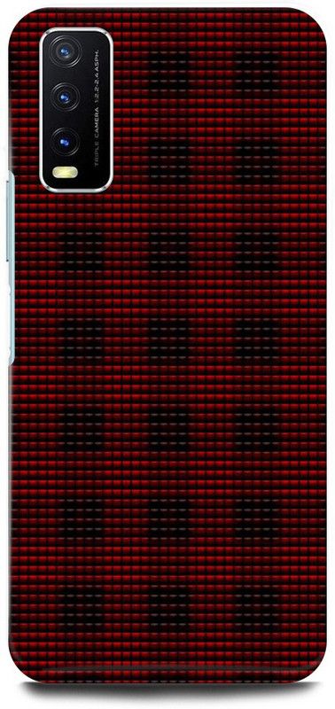 play fast Back Cover for Vivo Y12G, V2068 PUZZLE, ART, ABSTRACT, ART  (Red, Hard Case, Pack of: 1)