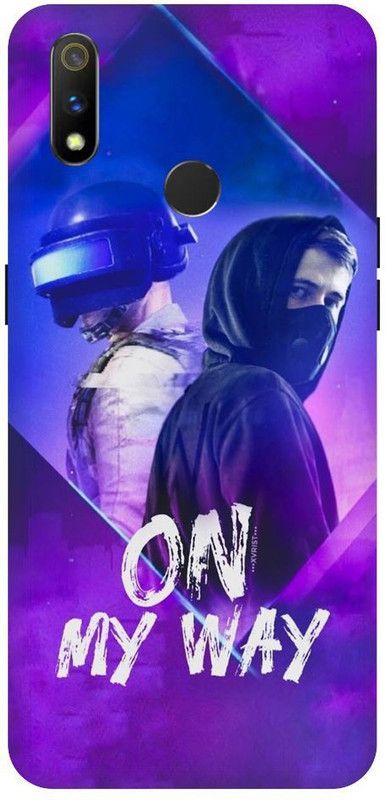 URCHIN Back Cover for Realme 3 Alan walker, EDM DJ, Faded, Singer, DJ, EDM, Cool, Pubg, on my way  (Multicolor, Shock Proof, Pack of: 1)