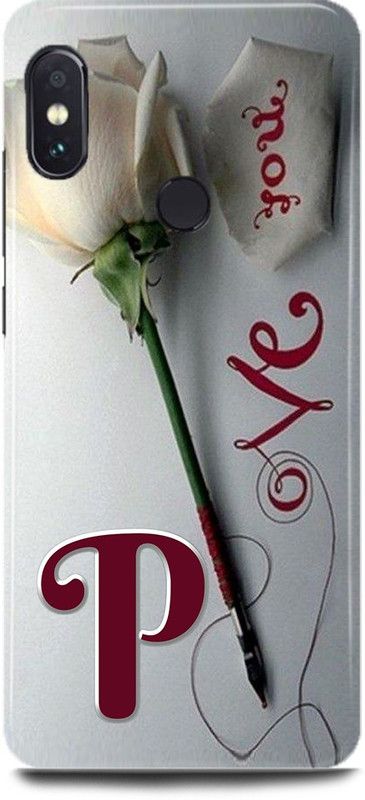 MP ARIES MOBILE COVER Back Cover for Redmi Y2/M1803E6I,P Loves P Name,P Name, P Letter, Alphabet,P Love P NAME  (Multicolor, Hard Case, Pack of: 1)