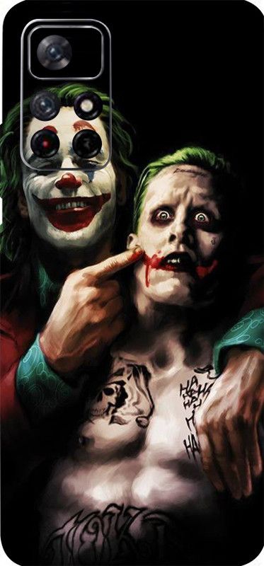 LAMHA REDMI NOTE 11T Mobile Skin  (Ultra Super The Joker With High Matte Finish.)