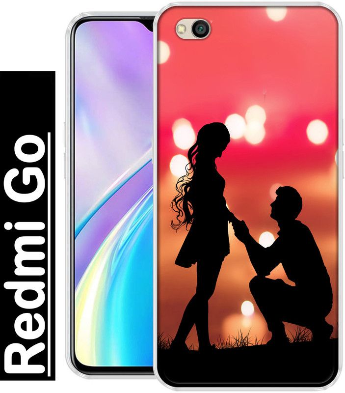 INDIALAND Back Cover for Redmi Go  (Multicolor, Grip Case, Silicon, Pack of: 1)