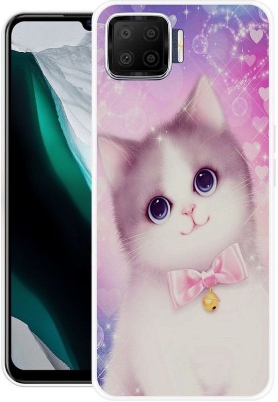 ROCKPRINT Back Cover for Oppo F19 Pro  (Multicolor, Grip Case, Silicon, Pack of: 1)