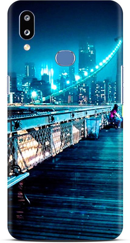 Sankee Back Cover for Samsung Galaxy M01s / SM-M017F/DS  (Blue, Hard Case)