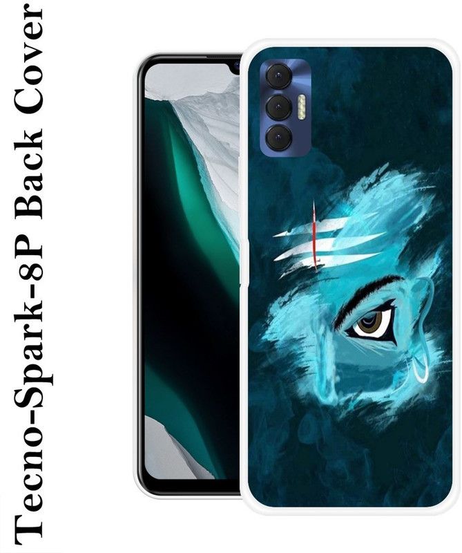 redfly Back Cover for Tecno Spark 8P  (Multicolor, Grip Case, Silicon, Pack of: 1)