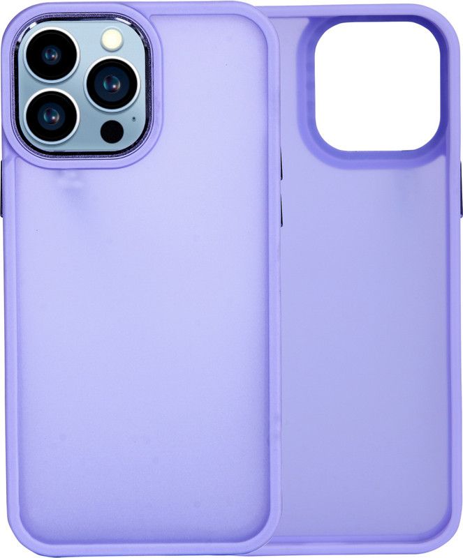 ViNaR Novelties Back Cover for iPhone 13 Pro Max, Shock Proof, Full TPU Device & Camera Protection  (Blue, Shock Proof, Silicon, Pack of: 1)