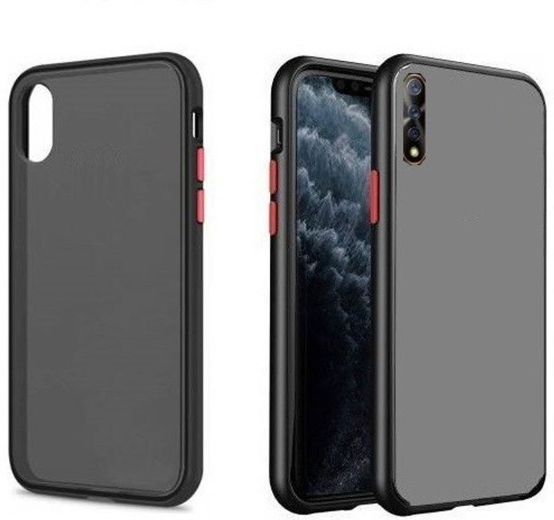DHAN GTB Back Cover for Vivo S1 II Vivo Z1x  (Grey, Grip Case, Pack of: 1)