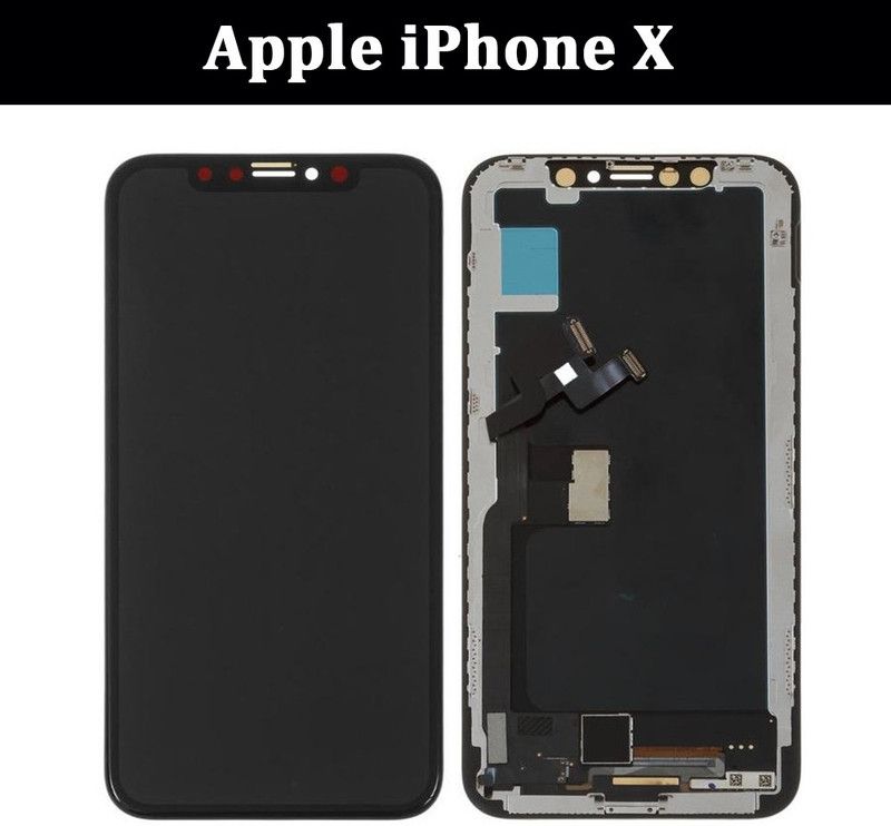 SPARE PROVIDER Apple iPhone X LCD with Touch Screen (display glass combo folder) LCD 5.85 inch Replacement Screen  (Apple)