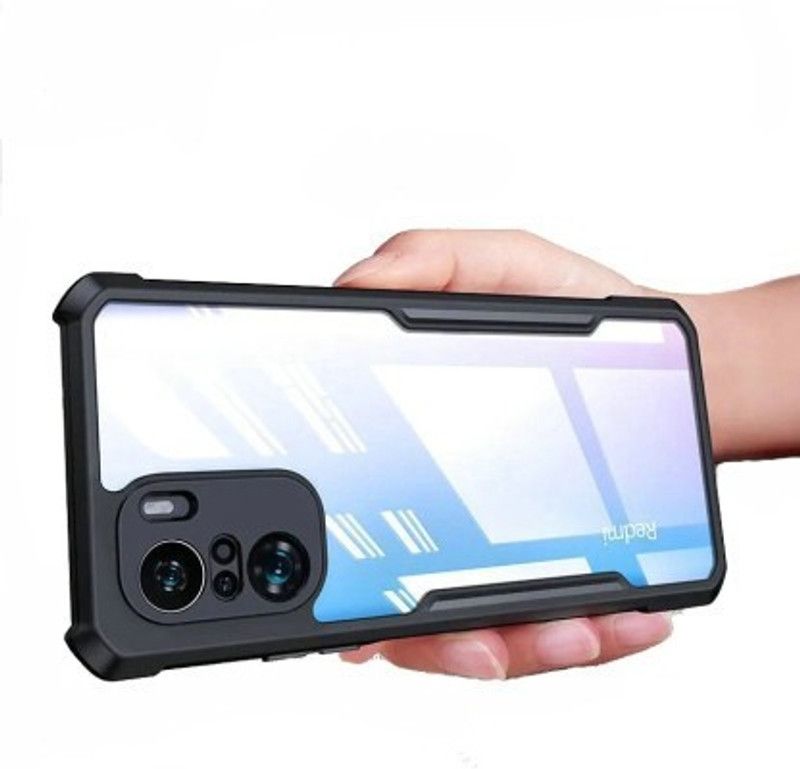 Cermarise Back Cover for Mi 11X Pro  (Black, Camera Bump Protector, Pack of: 1)