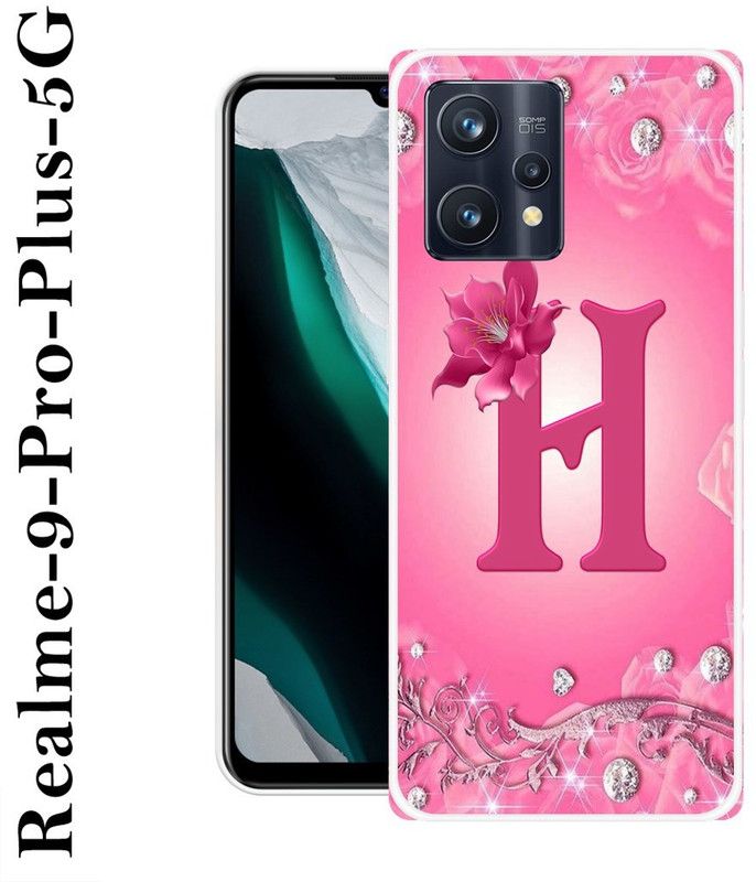 SIMAWAT Back Cover for Realme 9 Pro Plus 5G  (Pink, Grip Case, Silicon)