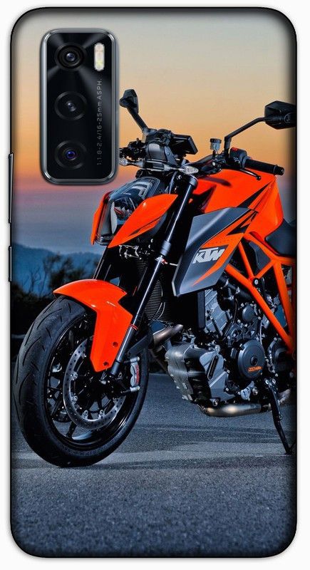 CROKIAN Back Cover for ViVO V20 SE KTM Back Cover  (Multicolor, Hard Case, Pack of: 1)