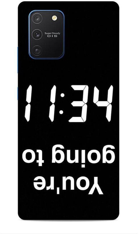 MAPPLE Back Cover for Samsung Galaxy S10 Lite (Quotation /)  (Black, Hard Case, Pack of: 1)