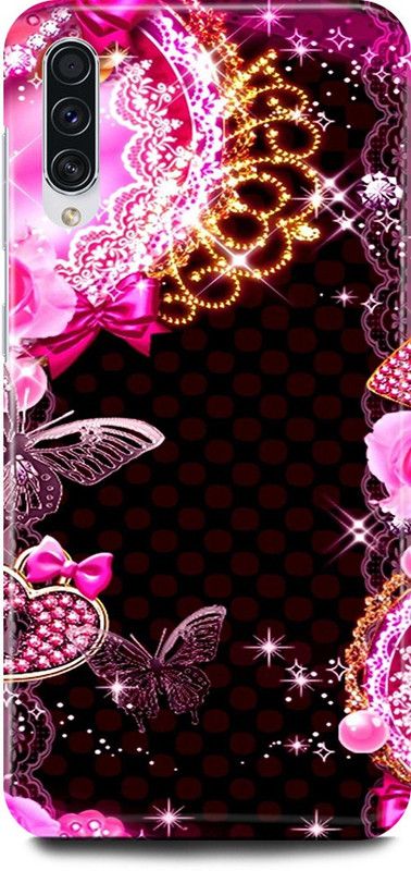 JUGGA Back Cover for Honor 9x Pro, BUTTER, FLY, PINK, FLOWERS  (Pink, Hard Case, Pack of: 1)
