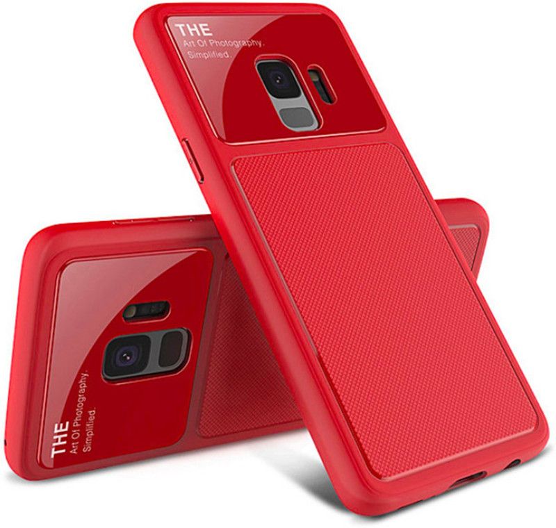 Kapa Back Cover for Samsung Galaxy S9  (Red, Grip Case, Pack of: 0)