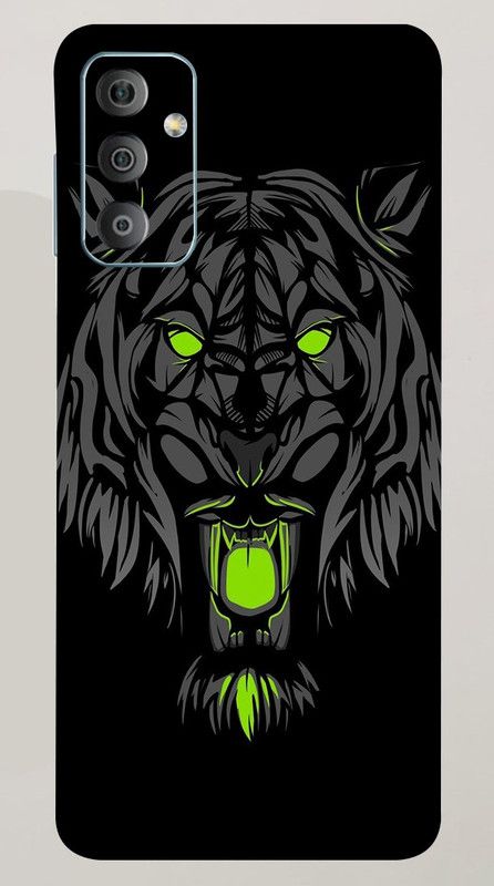 Mclaxa Tiger Green Mobile Back Skin, Tiger Green, SAMSUNG GALAXY F23 5G Mobile Skin  (Tiger Green Skin With Super Matte Finish)