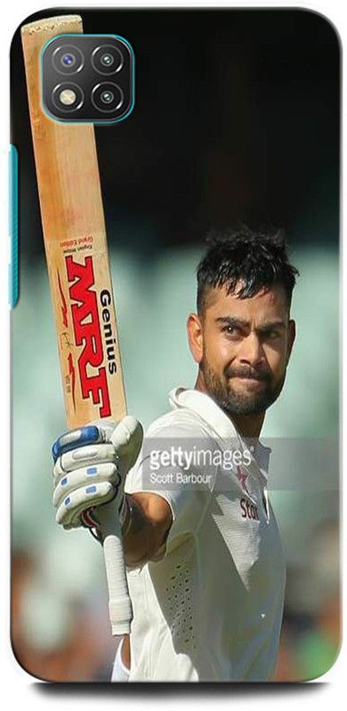 INTELLIZE Back Cover for POCO C3 MZB07RHIN VIRAT, KOHLI, INDIA, CRICKET, PLAYER, GOAT, RCB, IPL  (Multicolor, Hard Case, Pack of: 1)