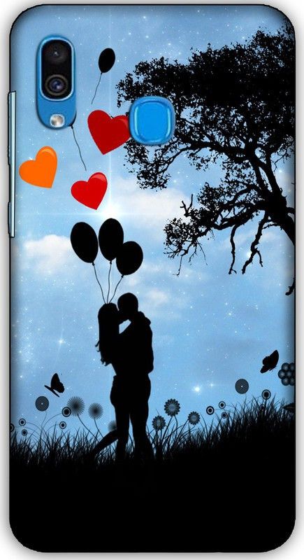 artocus Back Cover for Samsung Galaxy A30, Samsung Galaxy A30 Couple romantic Printed Back Cover  (Multicolor, Hard Case, Pack of: 1)