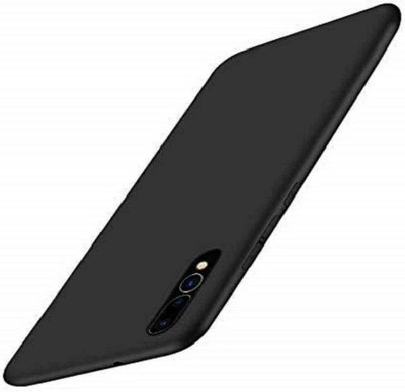 Sarju Back Replacement Cover for Redmi A3/Mi A3  (Black)