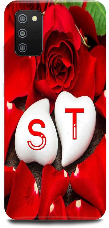 Ignite Back Cover for SAMSUNG M02s, S LOVES T NAME,S NAME, T LETTER, ALPHABET,S LOVE T NAME  (Multicolor, Hard Case, Pack of: 1)