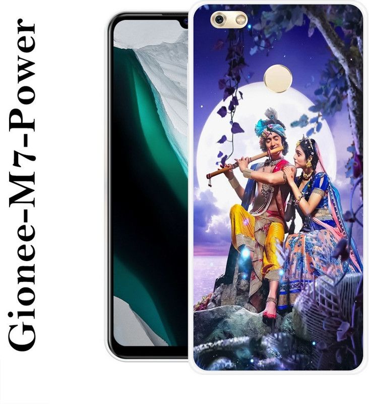 REALKING Back Cover for Gionee M7 Power  (Multicolor, Grip Case, Silicon)