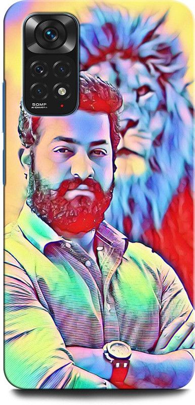 INTELLIZE Back Cover for Redmi Note 11 JRNTR, NTR, HERO, TOLLYWOOD, NANDAMURITARAKARAMARAOJR  (Multicolor, Hard Case, Pack of: 1)