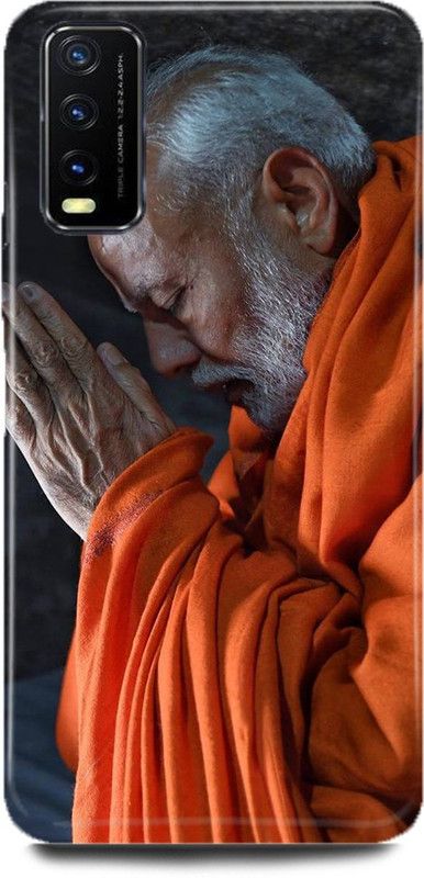 FUGGA Back Cover for Vivo Y20i, V2027, PM, NARENDRA, MODI, SARKAR  (Multicolor, Hard Case, Pack of: 1)