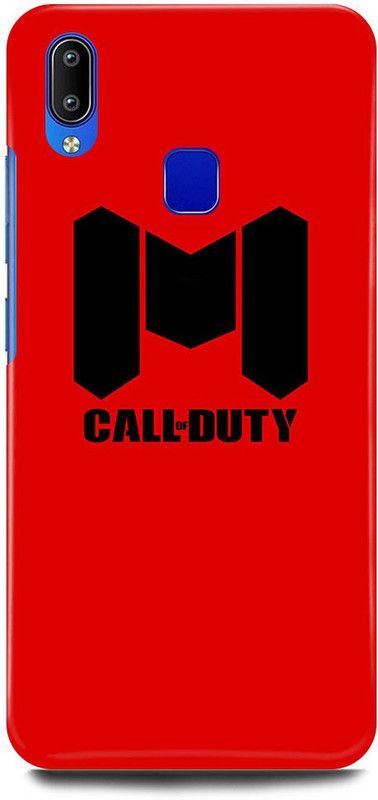 JUGGA Back Cover for Vivo Y95, 1807, CALL, OF, DUTY, FAMOUS, GAME  (Red, Hard Case, Pack of: 1)