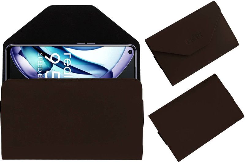 ACM Pouch for Realme 9 5G SE  (Brown, Cases with Holder, Pack of: 1)