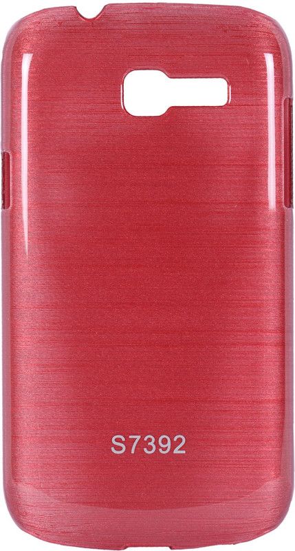 Iway Back Cover for SAMSUNG Galaxy Trend S7392  (Red, Pack of: 1)