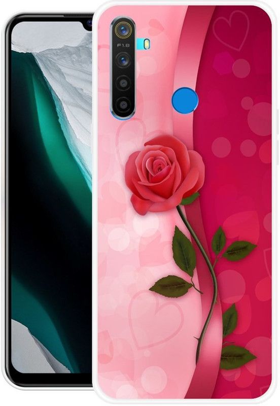 SHIVKUDI Back Cover for Realme 5, Realme 5i, Realme 5s, Realme Narzo 10  (Multicolor, Grip Case, Silicon)