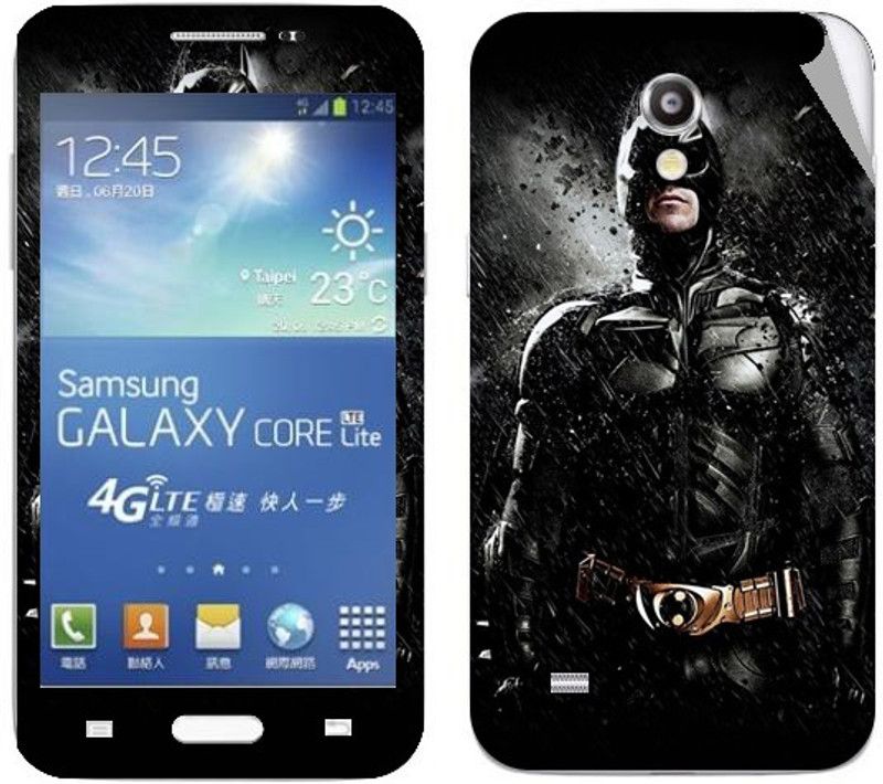 Snooky Samsung Galaxy Core Lite Mobile Skin  (Black)