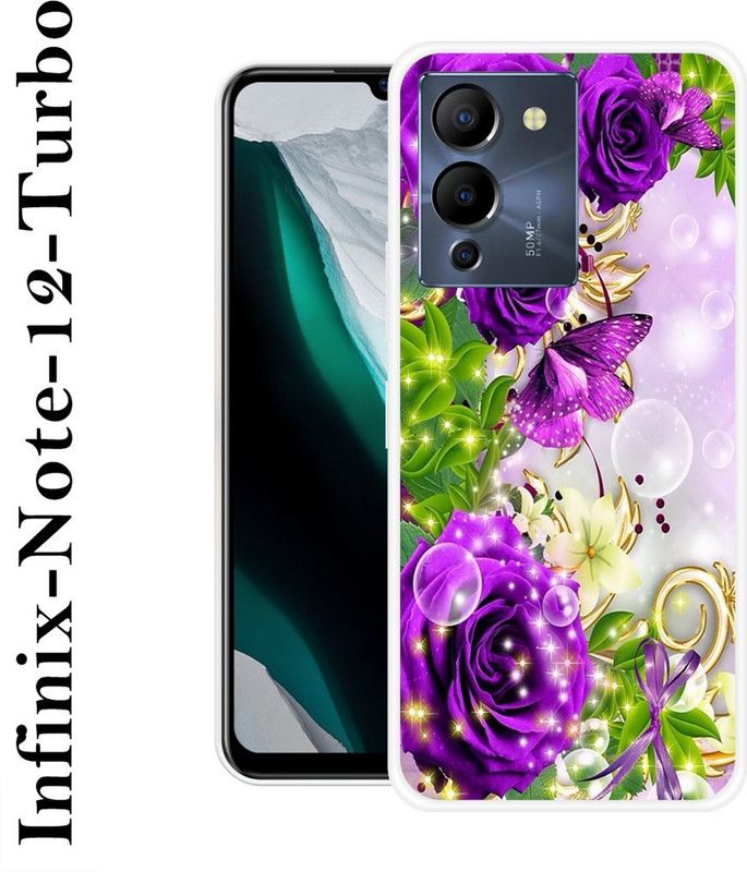KLC Back Cover for Infinix Note 12 Turbo  (Multicolor, Grip Case, Silicon)