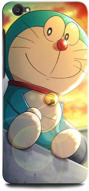 ORBIQE Back Cover for ViVO Y55L DORAEMON, NOBITA, CARTOON, FUNNY, CUTE, DORAEMON  (Multicolor, Hard Case, Pack of: 1)