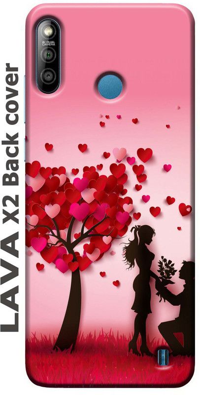 Starbun Back Cover for Lava X2 Back cover  (Multicolor, Dual Protection, Silicon, Pack of: 1)